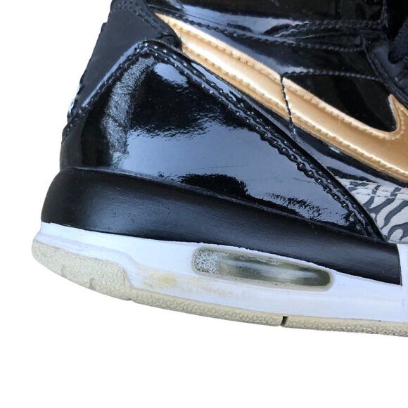 RARE 2018 Nike Air Jordan 1 Legacy 312 Black Golf Patent - Picture 11 of 16